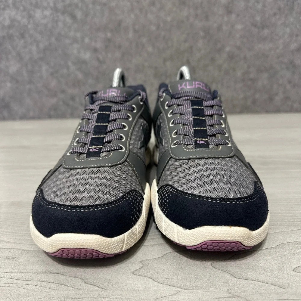KURU‎ Quantum 2.0 Sneakers Womens 8 Gray Pewter Nightsky Running Shoes